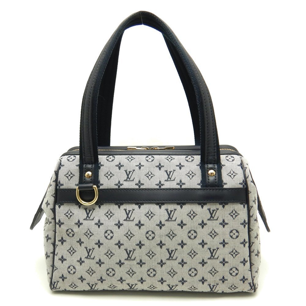 Louis Vuitton Monogram Mini Josephine PM Blue Handbag